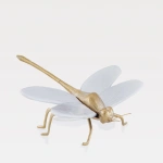 Libelinha Faiança e Latão - Image 9