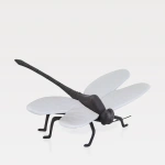 Libelinha Faiança e Latão - Image 10