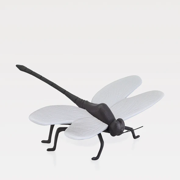 Libelinha_Branca_OXI_590x Libelinha Faiança e Latão - Image 10