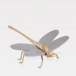 Libelinha Faiança e Latão - Image 11