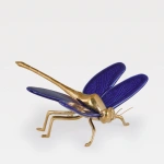 Libelinha Faiança e Latão - Image 13