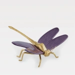 Libelinha Faiança e Latão - Image 17